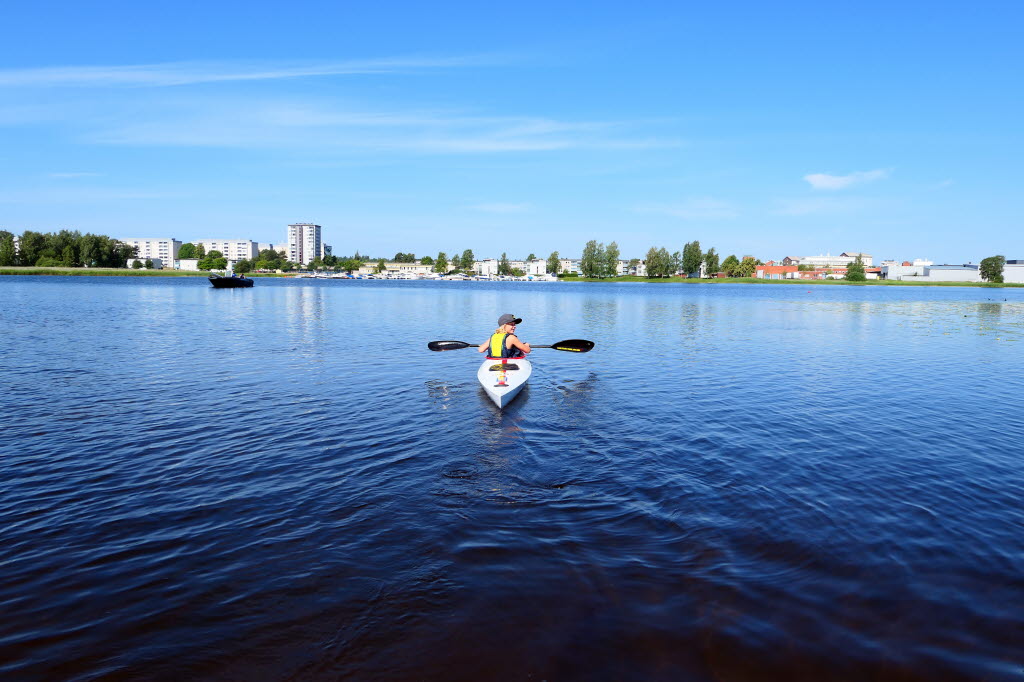 Kajak i Karlstad